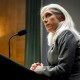 Susan Monarez testifies in the Dirksen Senate Office Building