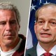 A split composite of Jeffrey Epstein and Alex Acosta.