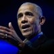 Former President Barack Obama speaks in Chicago in 2024.