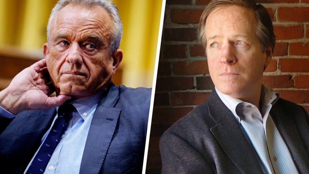 Split of Robert F. Kennedy Jr. and Mark Blaxill.