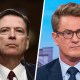 Side by side of James Comey and Joe Scarborough