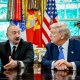 Donald Trump and Ilham Aliyev.
