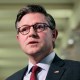 Speaker of the House Mike Johnson (R-LA) at the U.S. Capitol.