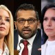 Pam Bondi; Kashyap Patel; Tulsi Gabbard,