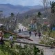 Residents on walk through after the aftermath of Hurricane Melissa on Oct. 29, 2025 in Lacovia Tombstone, Jamaica.