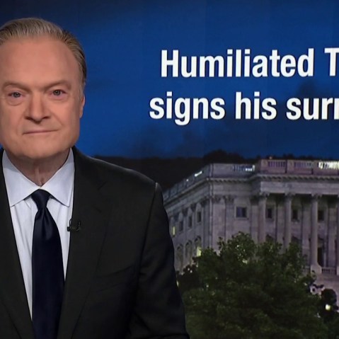 Lawrence: Donald Trump put his surrender and humiliation in writing signing Epstein files bill