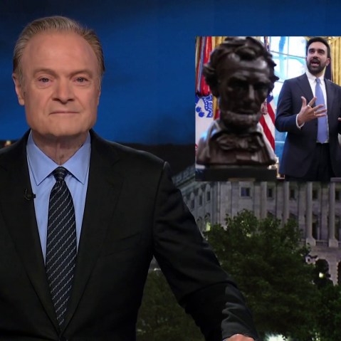 Lawrence: The image of Trump and Mamdani perfectly captures the decline and fall of Trump.