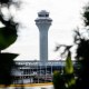 The FAA air traffic control tower at O'Hare International Airport (ORD) in Chicago, IL.
