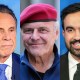 Andrew Cuomo; Curtis Sliwa; Zohran Mamdani.