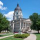 Kansas state capitol in Topeka, KS.