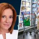Jen Psaki; A customer shops for produce at a grocery store.