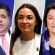 JB Pritzker; Alexandria Ocasio-Cortez; Amy Klobuchar.