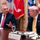 Prime Minister of Hungary Viktor Orban and President Donald Trump in the White House.
