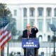 Rudy Giuliani speaks to supporters from The Ellipse near the White House.
