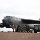 Flight crew from US Air Force 501st Combat Support Wing and 307th Bomb Wing.