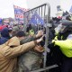 Pro-Trump protesters rioting on Jan. 6, 2021 in Washington, D.C.