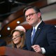 Speaker of the House Mike Johnson on Capitol Hill.
