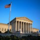 The U.S. Supreme Court building.