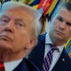 President Donald Trump and Defense Secretary Pete Hegseth.