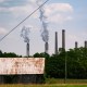 Stacks from a coal power plant in Maysville, K.Y.