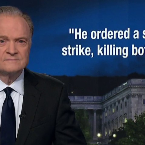 Lawrence on Hegseth strikes: Legal experts say nothing in U.S. law allows for use of deadly force