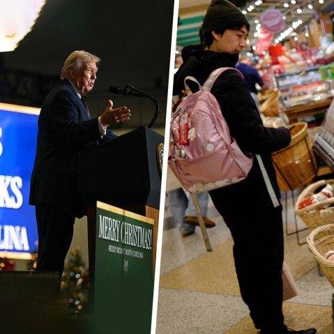 Trump blames Democrats for economic woes in North Carolina speech  
