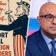 A poster posted on DHS's Instagram which illustrates Uncle Sam calling on Americans to "report all foreign invaders"; Ali Velshi.