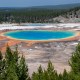 Grand Prismatic Spring at Yellowstone National Park