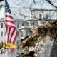 Demolition of a section of the East Wing of the White House on Oct. 22, 2025.