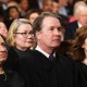 Supreme Court Justice Elena Kagan, Chief Justice John Roberts and Justice Amy Coney Barrett at the U.S. Capitol.