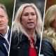 Piers Morgan; Marjorie Taylor Greene; Riley Gaines.