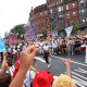 People dance during the Brooklyn Liberation's Protect Trans Youth event in New York City.