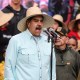 Venezuelan President Nicolas Maduro speaks during a rally.