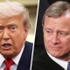 Donald Trump; Judge John Roberts.