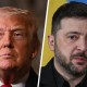 U.S. President Donald Trump; Ukraine President Volodymyr Zelenskyy.