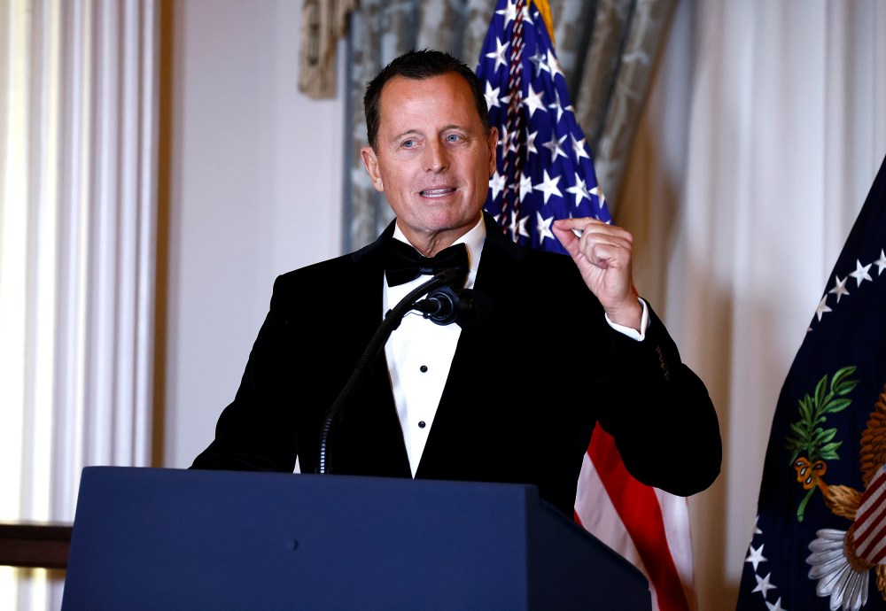 Ambassador Richard Grenell, Kennedy Center President, speaks at the 48th Kennedy Center Honors Medallion Reception.
