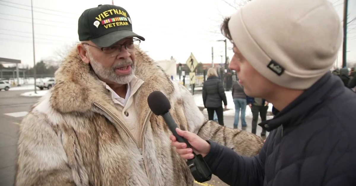 Vietnam Veteran at Minneapolis protest: ‘ICE has cost children the lives of their mothers’