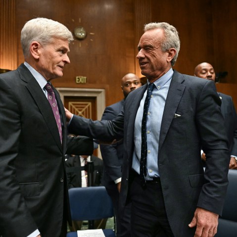 Sen. Bill Cassidy and HHS Secretary Robert F. Kennedy Jr.