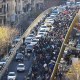 Protesters march in downtown Tehran, Iran, Monday, Dec. 29, 2025.