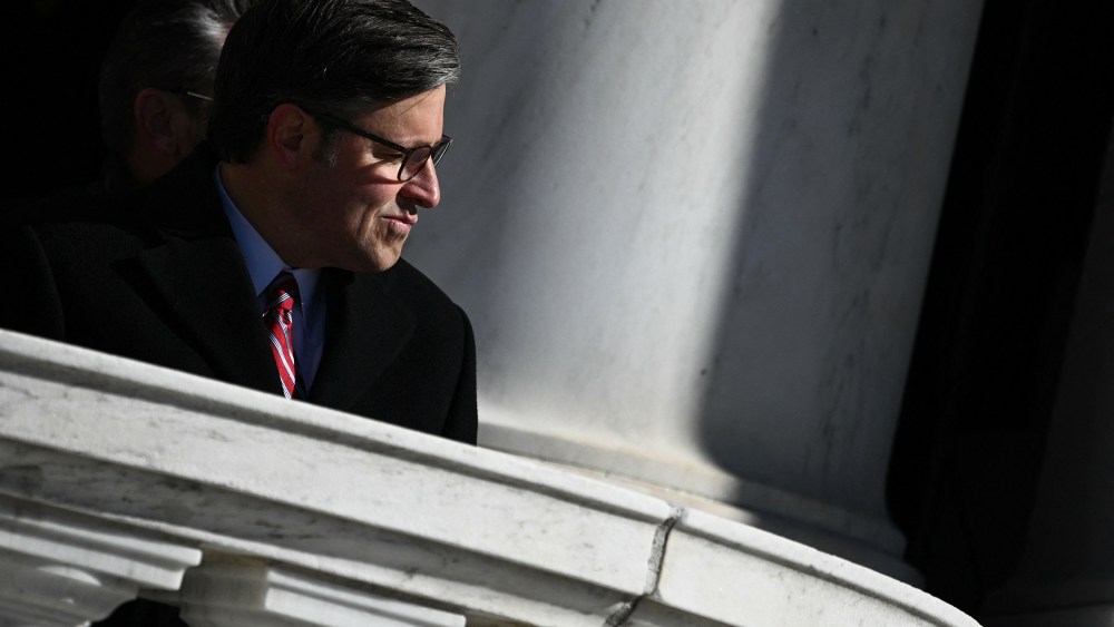 Speaker of the House Mike Johnson.