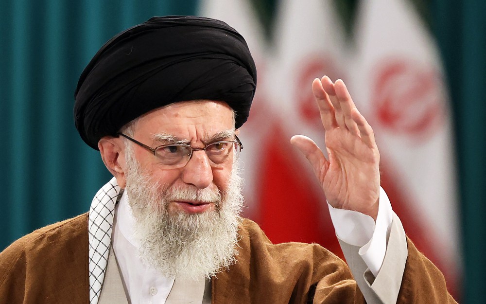 Iran's Supreme Leader Ayatollah Ali Khamenei on May 10, 2024, in Tehran.