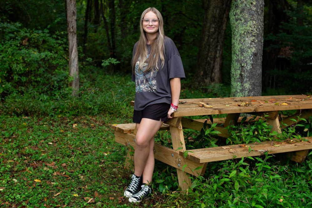 Fifteen-year-old Becky Pepper-Jackson.