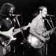 Jerry Garcia and Bob Weir of the "Grateful Dead" perform on March 21, 1972 in NYC.