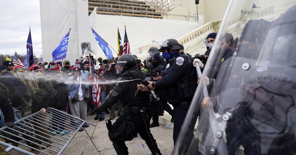 Noem can’t defend Team Trump’s double standard on Jan. 6, violence against officers