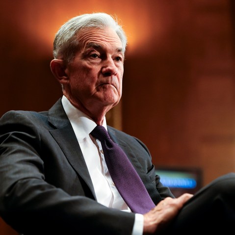 Federal Reserve Chairman Jerome Powell on June 25, 2025 on Capitol Hill.