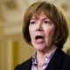 Minnesota Sen. Tina Smith during a press conference.