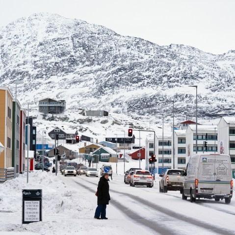 Greenland town.