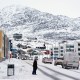 Greenland town.