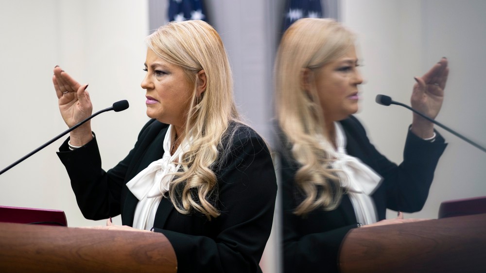 Wanda Vázquez Garced on Dec. 26, 2019 in San Juan, Puerto Rico.