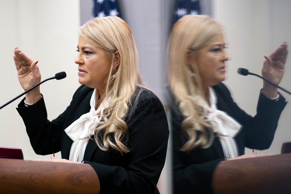 Wanda Vázquez Garced on Dec. 26, 2019 in San Juan, Puerto Rico.